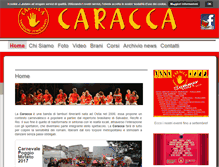 Tablet Screenshot of caracca.it